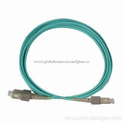 SC/UPC-SC/UPC Simplex Single-mode Fiber-optic Patch Cord, 3M, 3.0 9/125